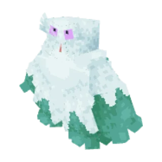 In-game model of Abomasnow