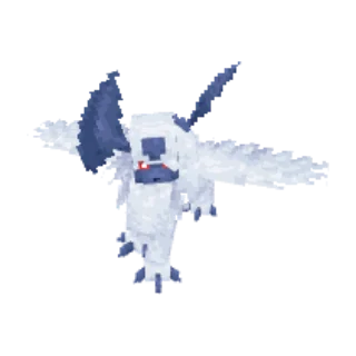 In-game model of Absol Mega form