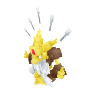 In-game model of Alakazam Mega form