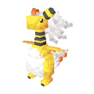 In-game model of Ampharos Mega form