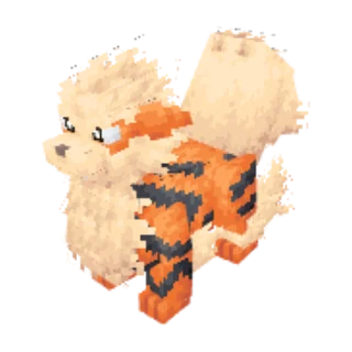 In-game model of Arcanine