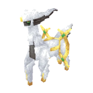 In-game model of Arceus