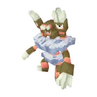 In-game model of Barbaracle