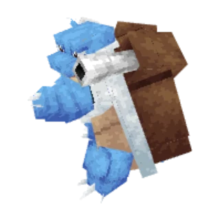 In-game model of Blastoise
