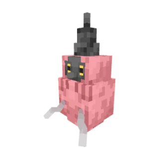 In-game model of Burmy Trash form