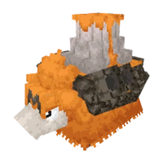 In-game model of Camerupt Mega form