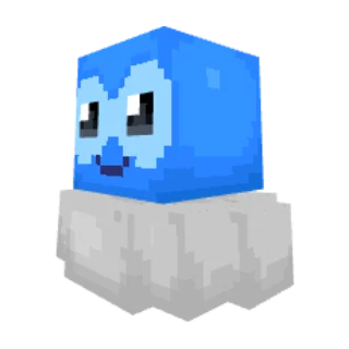 In-game model of Castform Rainy form