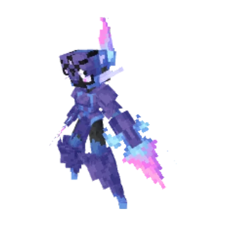 In-game model of Ceruledge