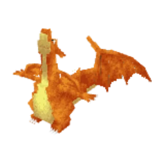 In-game model of Charizard Mega-Y form