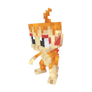 In-game model of Chimchar