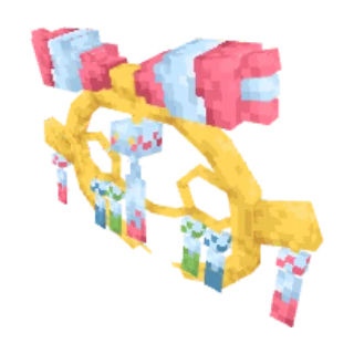 In-game model of Chimecho Mega form