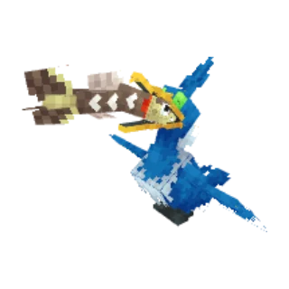 In-game model of Cramorant Gulping form
