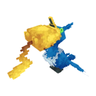 In-game model of Cramorant Gorging form