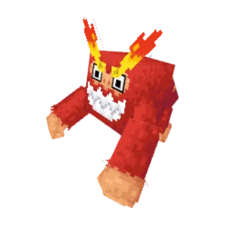 In-game model of Darmanitan
