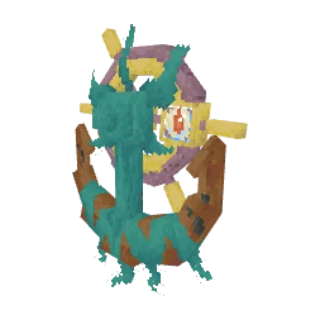 In-game model of Dhelmise