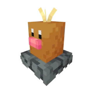 In-game model of Diglett Alola form
