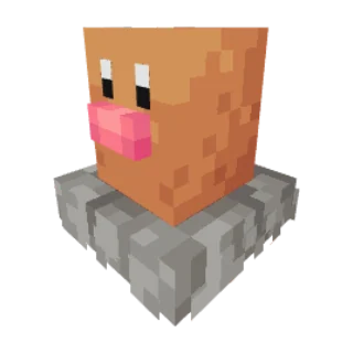 In-game model of Diglett