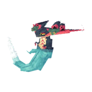 In-game model of Dragapult