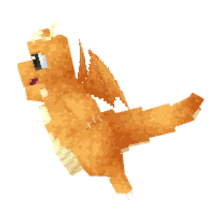 In-game model of Dragonite