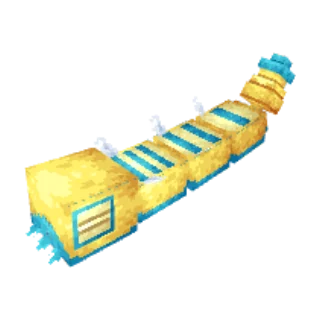 In-game model of Dudunsparce Three-Segment form
