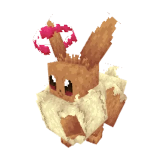 In-game model of Eevee Gmax form