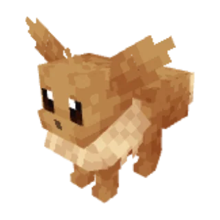 In-game model of Eevee