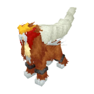 In-game model of Entei