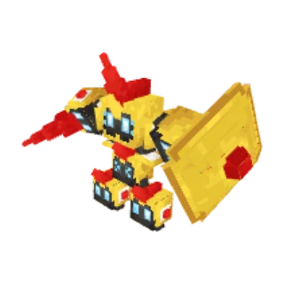 In-game model of Falinks Mega form