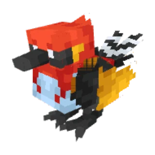 In-game model of Fletchinder