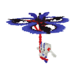 In-game model of Floette MegaE form