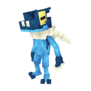 In-game model of Frogadier