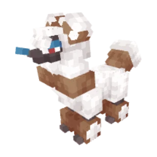 In-game model of Furfrou Cinnamon form