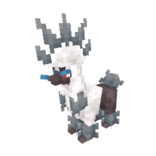 In-game model of Furfrou Rocker form