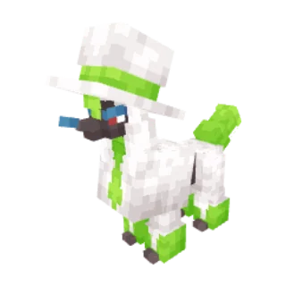 In-game model of Furfrou Dandy form