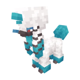 In-game model of Furfrou La-Reine form