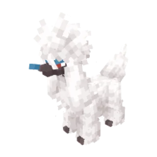 In-game model of Furfrou