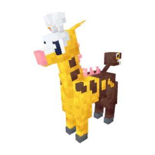 In-game model of Girafarig