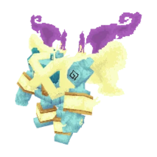 In-game model of Golurk Mega form