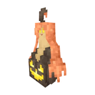 In-game model of Gourgeist Small form