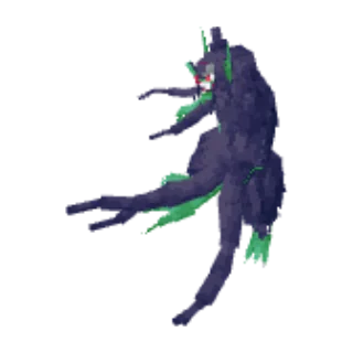 In-game model of Grimmsnarl