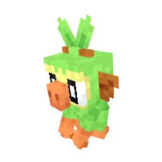 In-game model of Grookey