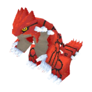 In-game model of Groudon