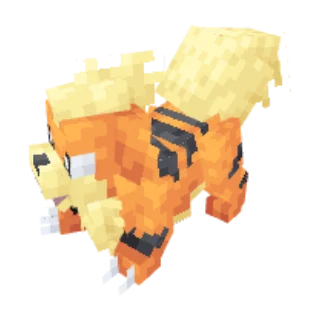 In-game model of Growlithe