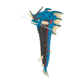 In-game model of Gyarados Mega form