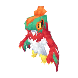 In-game model of Hawlucha