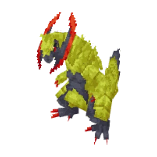 In-game model of Haxorus