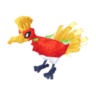 In-game model of Ho-Oh
