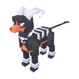 In-game model of Houndoom