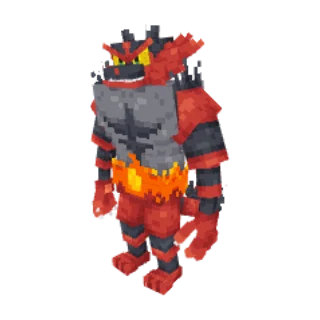 In-game model of Incineroar