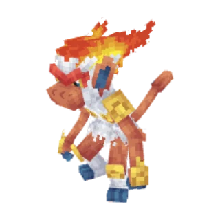 In-game model of Infernape